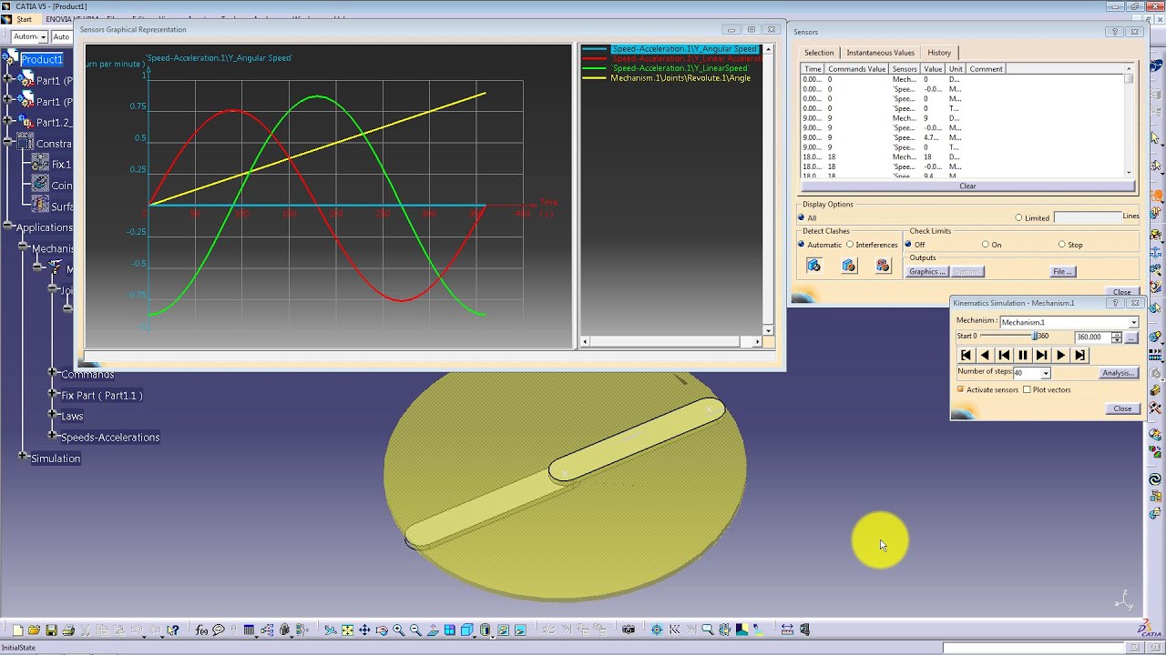 Tuto Catia – DMU (Fitting/Kinematics…)