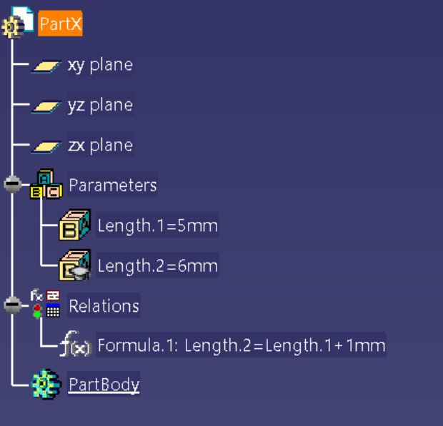 Tuto Catia – Paramétrages